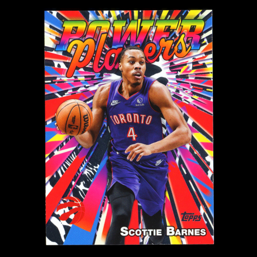 Scottie Barnes 2025-26 Topps Power Players Raptors