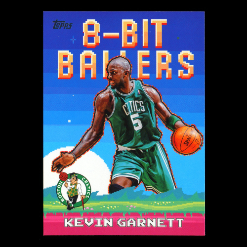 Kevin Garnett 2025-26 Topps 8-Bit Ballers Celtics