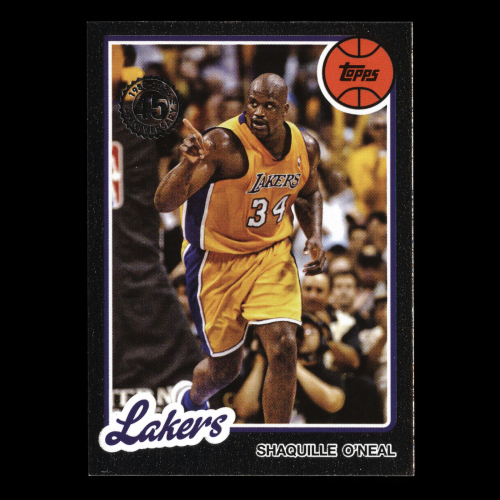 Shaquille O'Neal 2025-26 Topps '80-81 Topps Retro Lakers