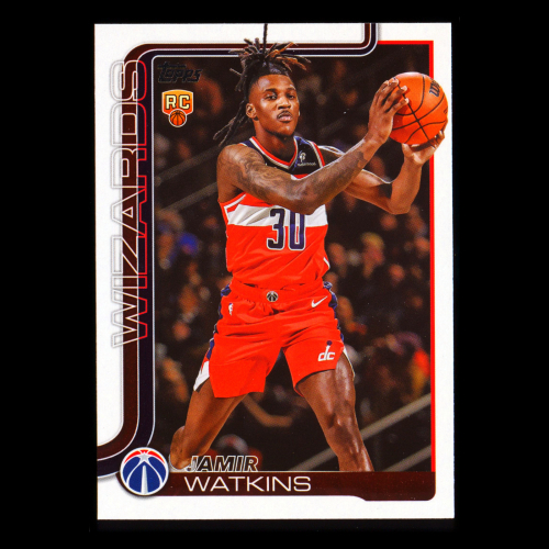 Jamir Watkins RC 2025-26 Topps Rookie Wizards