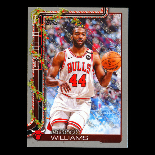 Patrick Williams 2025-26 Topps Holiday Glitter Holiday Bulls