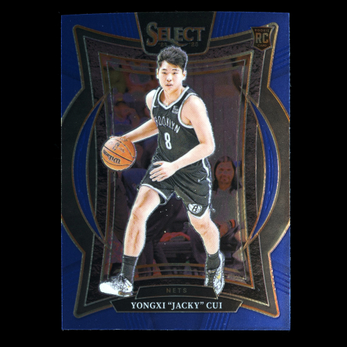 Yongxi "Jacky" Cui RC 2024-25 Select Blue Rookie Nets