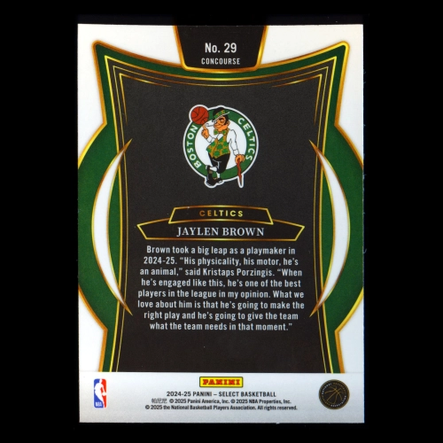Jaylen Brown 2024-25 Select Blue Celtics