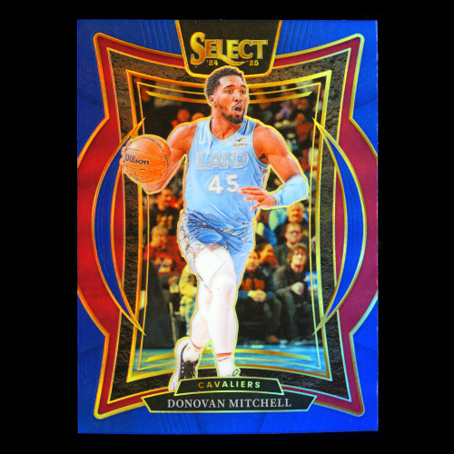 Donovan Mitchell 2024-25 Select Blue Prizm Cavaliers