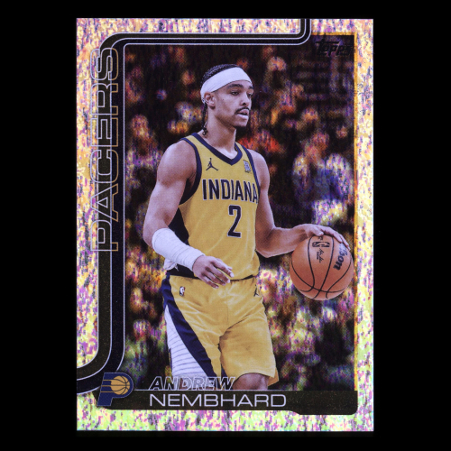 Andrew Nembhard 2025-26 Topps Silver Holo Foil Pacers