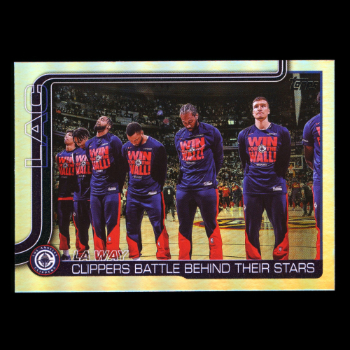 James Harden 2025-26 Topps Rainbow Foil Checklist Clippers