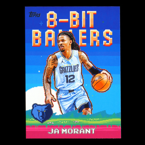 Ja Morant 2025-26 Topps 8-Bit Ballers Grizzlies