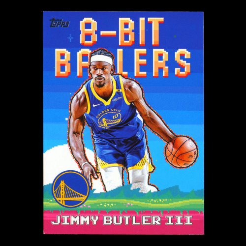 Jimmy Butler III 2025-26 Topps 8-Bit Ballers Warriors