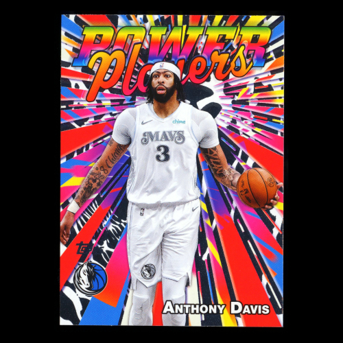 Anthony Davis 2025-26 Topps Power Players Mavericks
