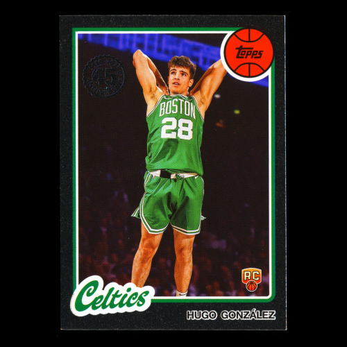 Hugo Gonzalez RC 2025-26 Topps '80-81 Topps Retro Rookie Celtics