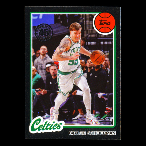 Baylor Scheierman 2025-26 Topps '80-81 Topps Retro Celtics