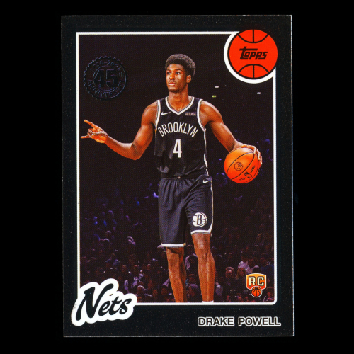 Drake Powell RC 2025-26 Topps '80-81 Topps Retro Rookie Nets