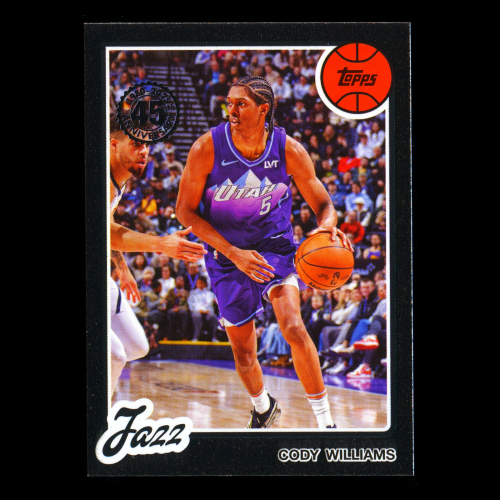 Cody Williams 2025-26 Topps '80-81 Topps Retro Jazz