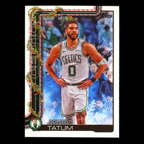 Jayson Tatum 2025-26 Topps Holiday Celtics