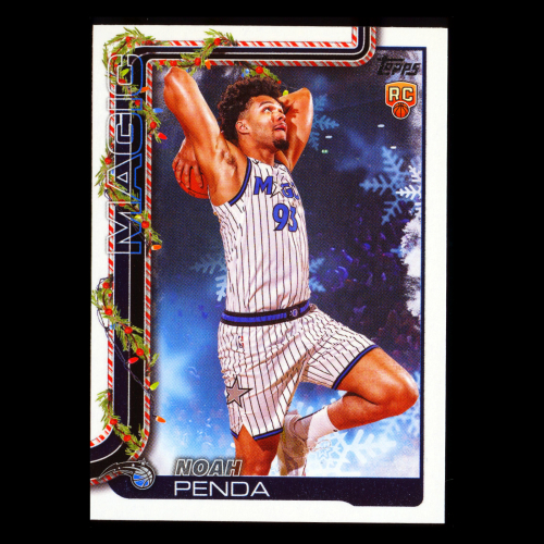 Noah Penda RC 2025-26 Topps Holiday Rookie Magic