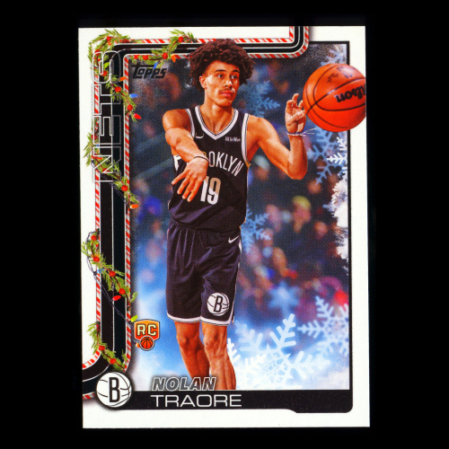 Nolan Traore RC 2025-26 Topps Holiday Rookie Nets