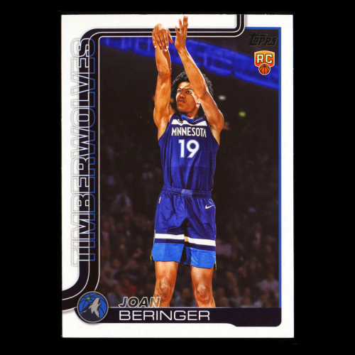 Joan Beringer RC 2025-26 Topps Rookie Timberwolves