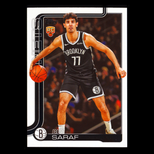 Ben Saraf RC 2025-26 Topps Rookie Nets