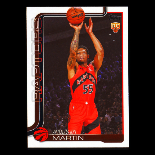 Alijah Martin RC 2025-26 Topps Rookie Raptors