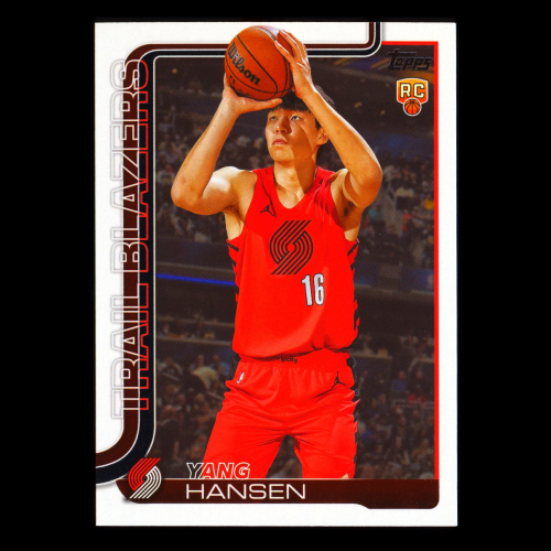 Yang Hansen RC 2025-26 Topps Rookie Trail Blazers