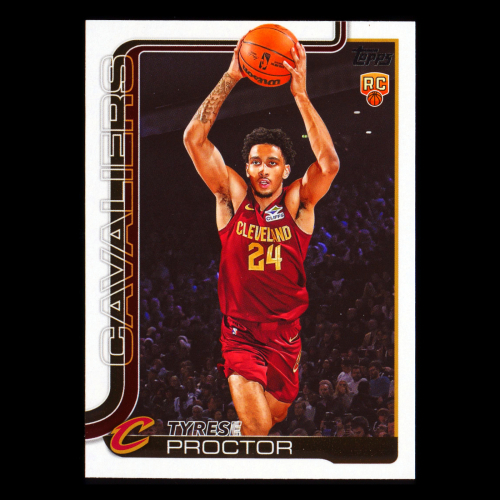 Tyrese Proctor RC 2025-26 Topps Rookie Cavaliers
