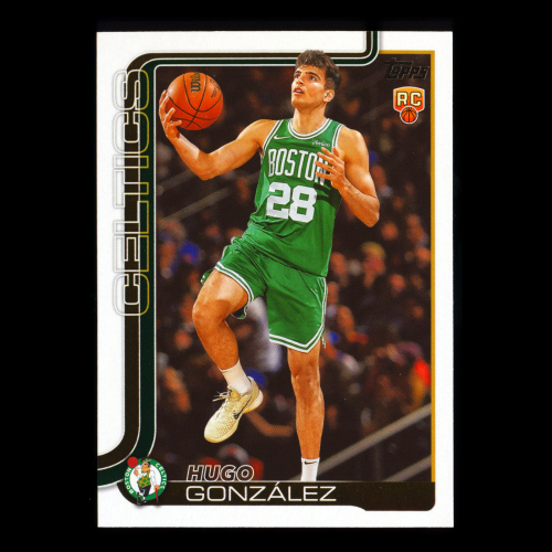 Hugo Gonzlez RC 2025-26 Topps Rookie Celtics