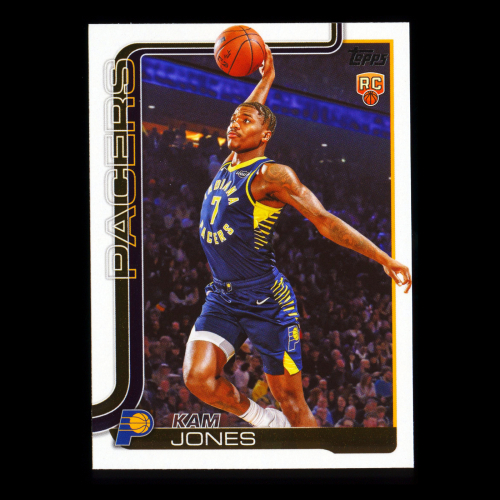 Kam Jones RC 2025-26 Topps Rookie Pacers