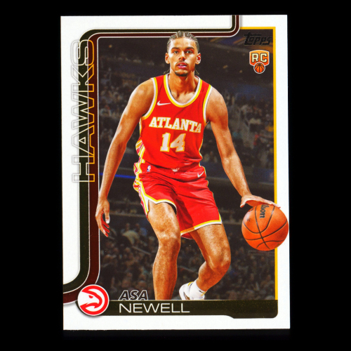Asa Newell RC 2025-26 Topps Rookie Hawks