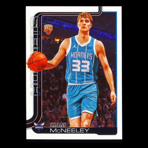 Liam McNeeley RC 2025-26 Topps Rookie Hornets