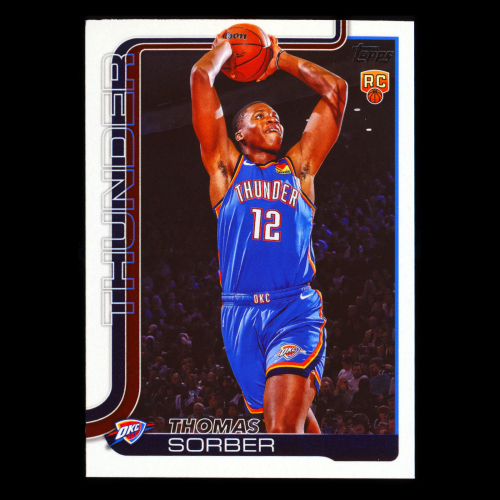 Thomas Sorber RC 2025-26 Topps Rookie Thunder