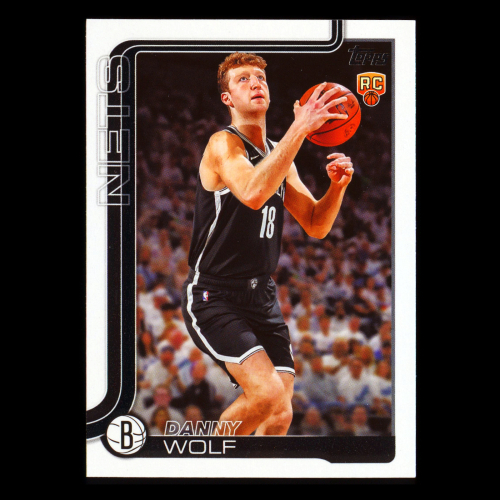 Danny Wolf RC 2025-26 Topps Rookie Nets