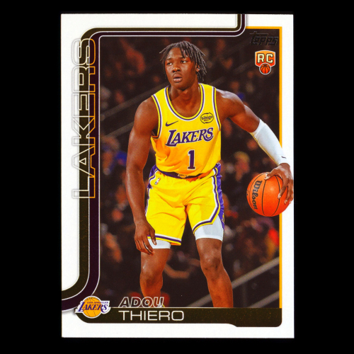 Adou Thiero RC 2025-26 Topps Rookie Lakers