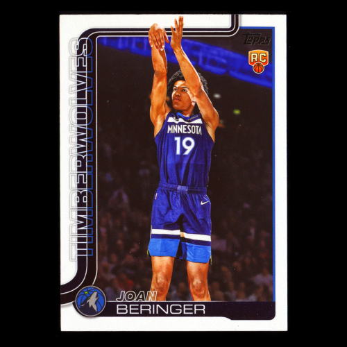 Joan Beringer RC 2025-26 Topps Rookie Timberwolves