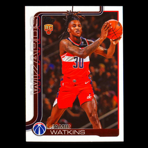 Jamir Watkins RC 2025-26 Topps Rookie Wizards