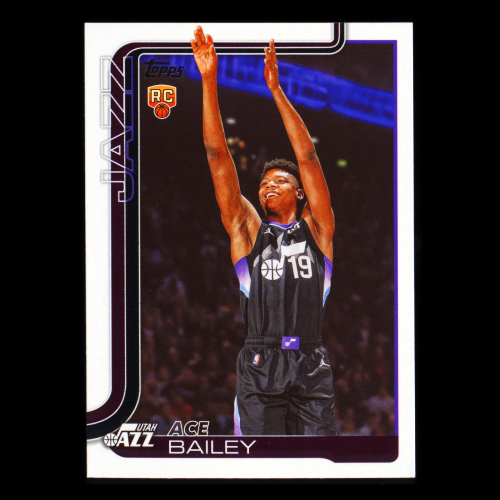 Ace Bailey RC 2025-26 Topps Rookie Jazz