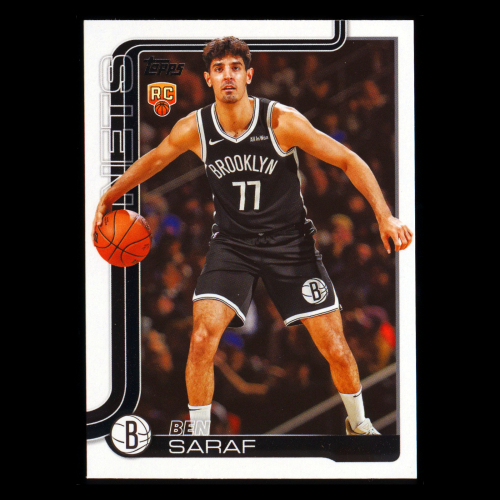 Ben Saraf RC 2025-26 Topps Rookie Nets