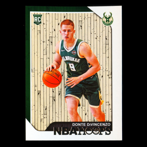 Donte DiVincenzo RC 2018-19 Panini NBA Hoops Rookie Bucks