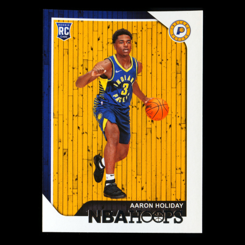 Aaron Holiday RC 2018-19 Panini NBA Hoops Rookie Pacers