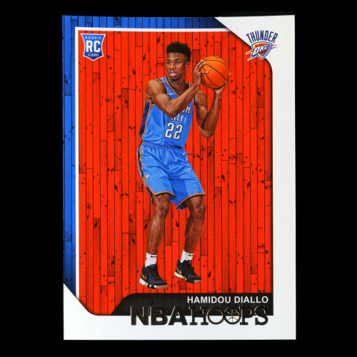 Hamidou Diallo RC 2018-19 Panini NBA Hoops Rookie Thunder