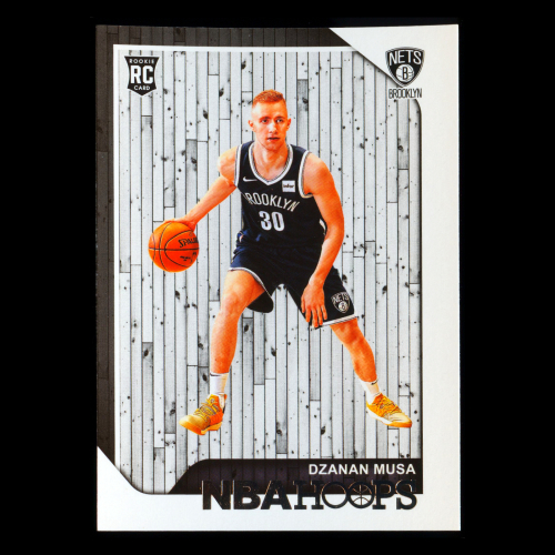Dzanan Musa RC 2018-19 Panini NBA Hoops Rookie Nets