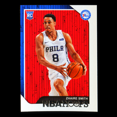 Zhaire Smith RC 2018-19 Panini NBA Hoops Rookie 76ers