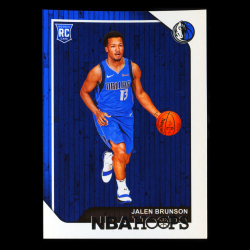 Jalen Brunson RC 2018-19 Panini NBA Hoops Rookie Mavericks
