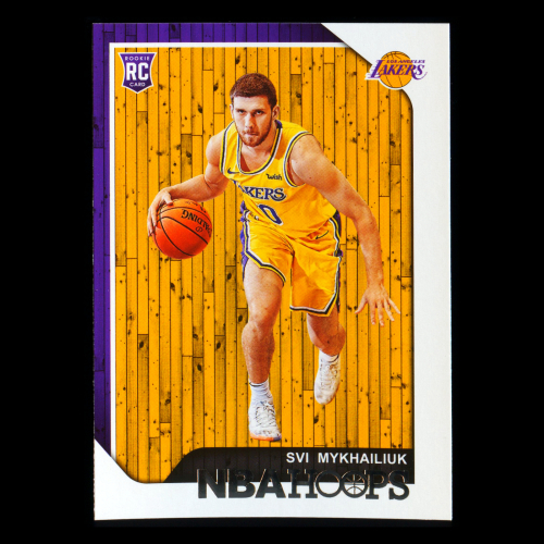 Svi Mykhailiuk RC 2018-19 Panini NBA Hoops Rookie Lakers