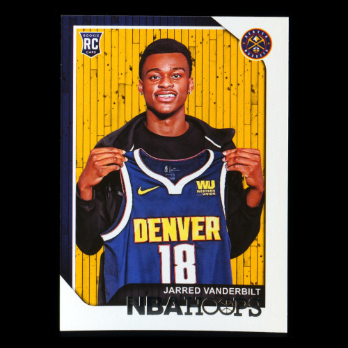 Jarred Vanderbilt RC 2018-19 Panini NBA Hoops Rookie Nuggets