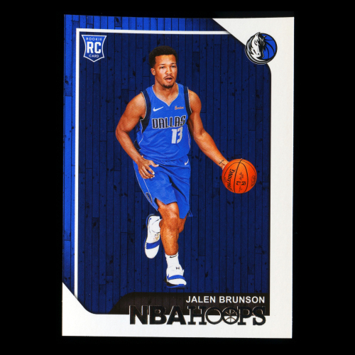 Jalen Brunson RC 2018-19 Panini NBA Hoops Rookie Mavericks