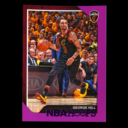 George Hill 2018-19 Panini NBA Hoops Purple Cavaliers