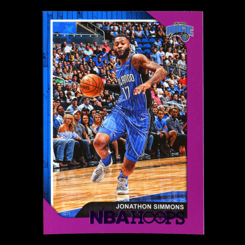 Jonathon Simmons 2018-19 Panini NBA Hoops Purple Magic