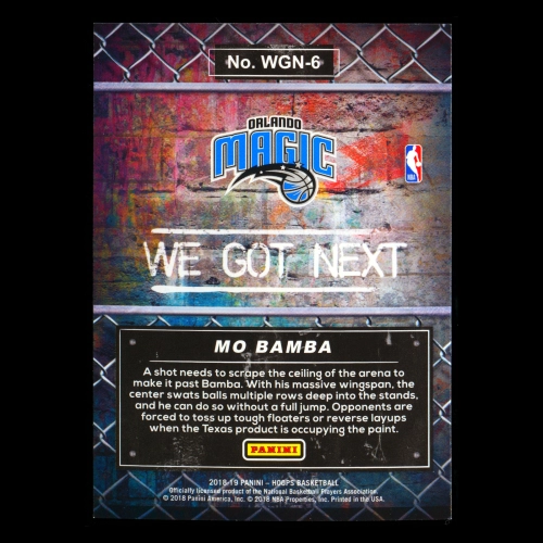 Mo Bamba 2018-19 Hoops We Got Next Magic