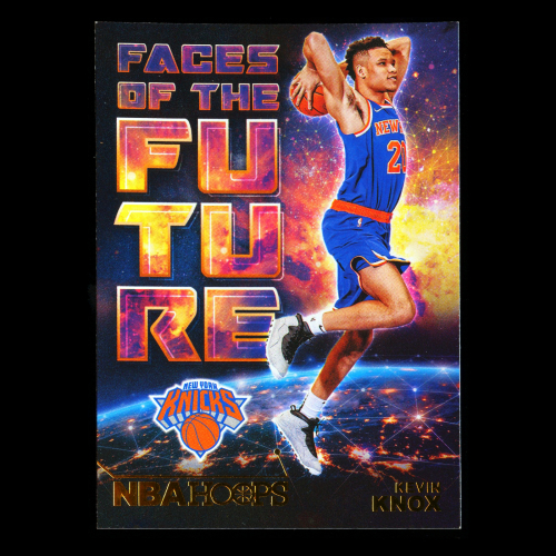 Kevin Knox 2018-19 Hoops Faces of the Future Knicks