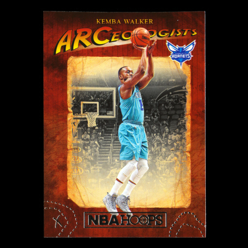 Kemba Walker 2018-19 Hoops ARCeologists Hornets